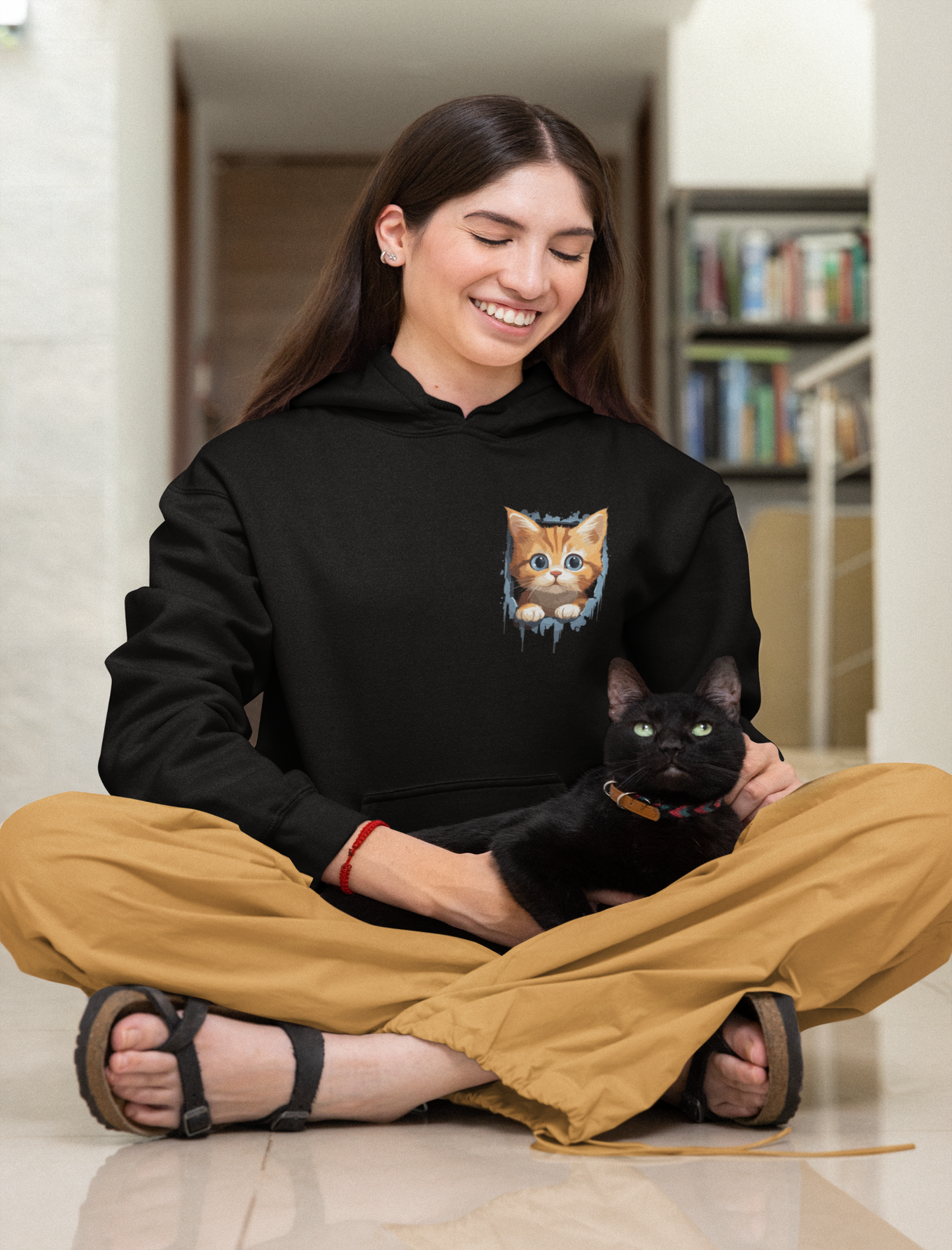 Cat in my Heart (Hoodie)