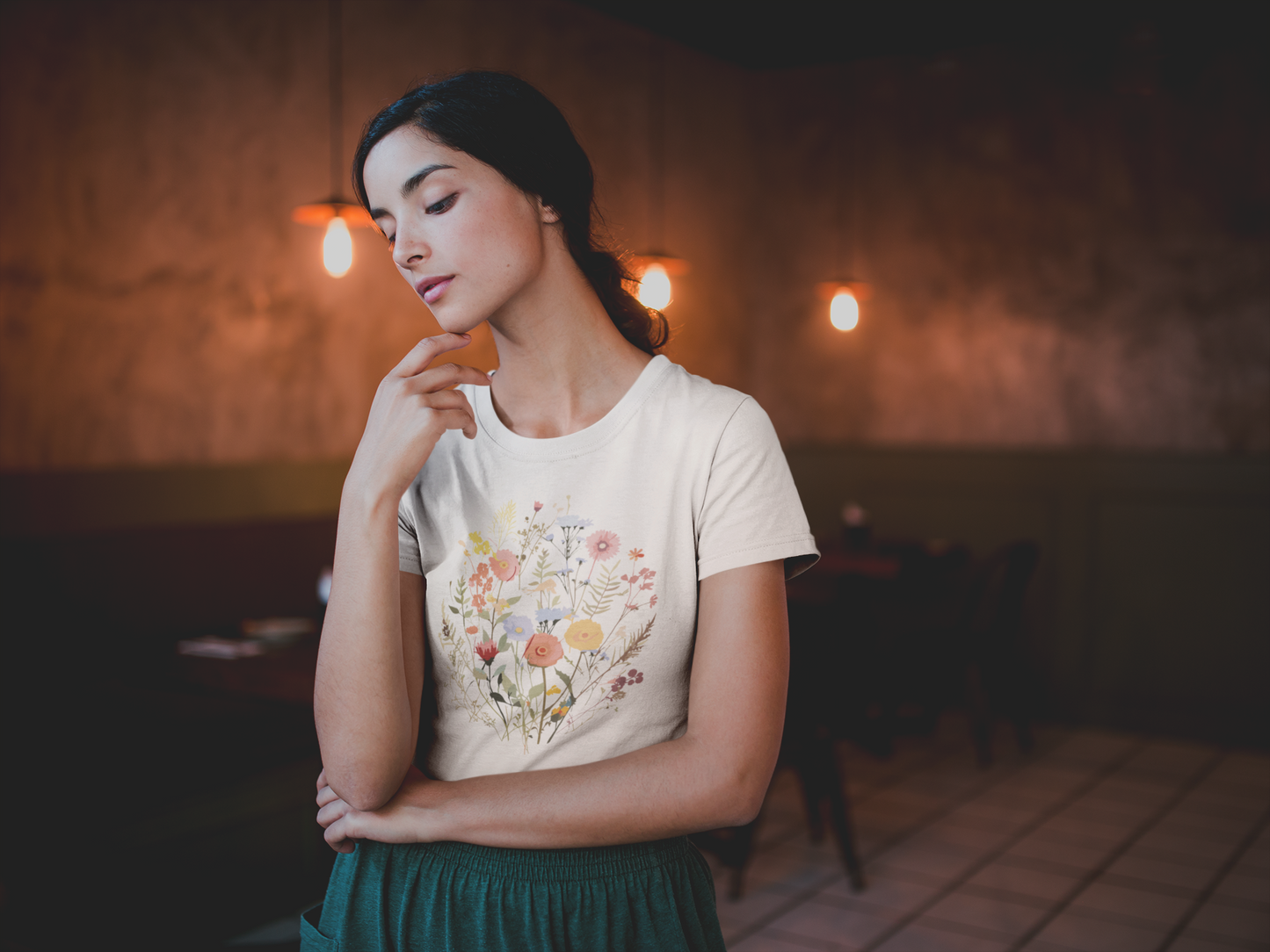 Floral  T Shirt