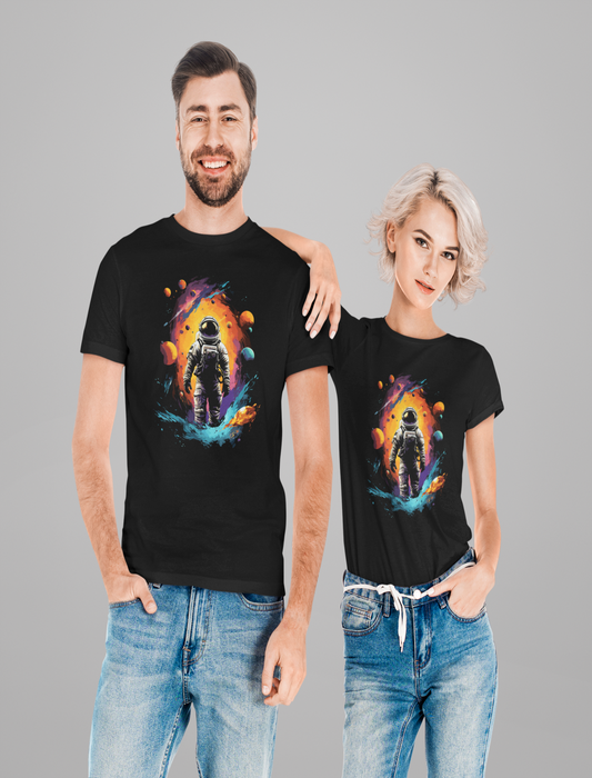 Astronaut In Space T Shirt| Unisex