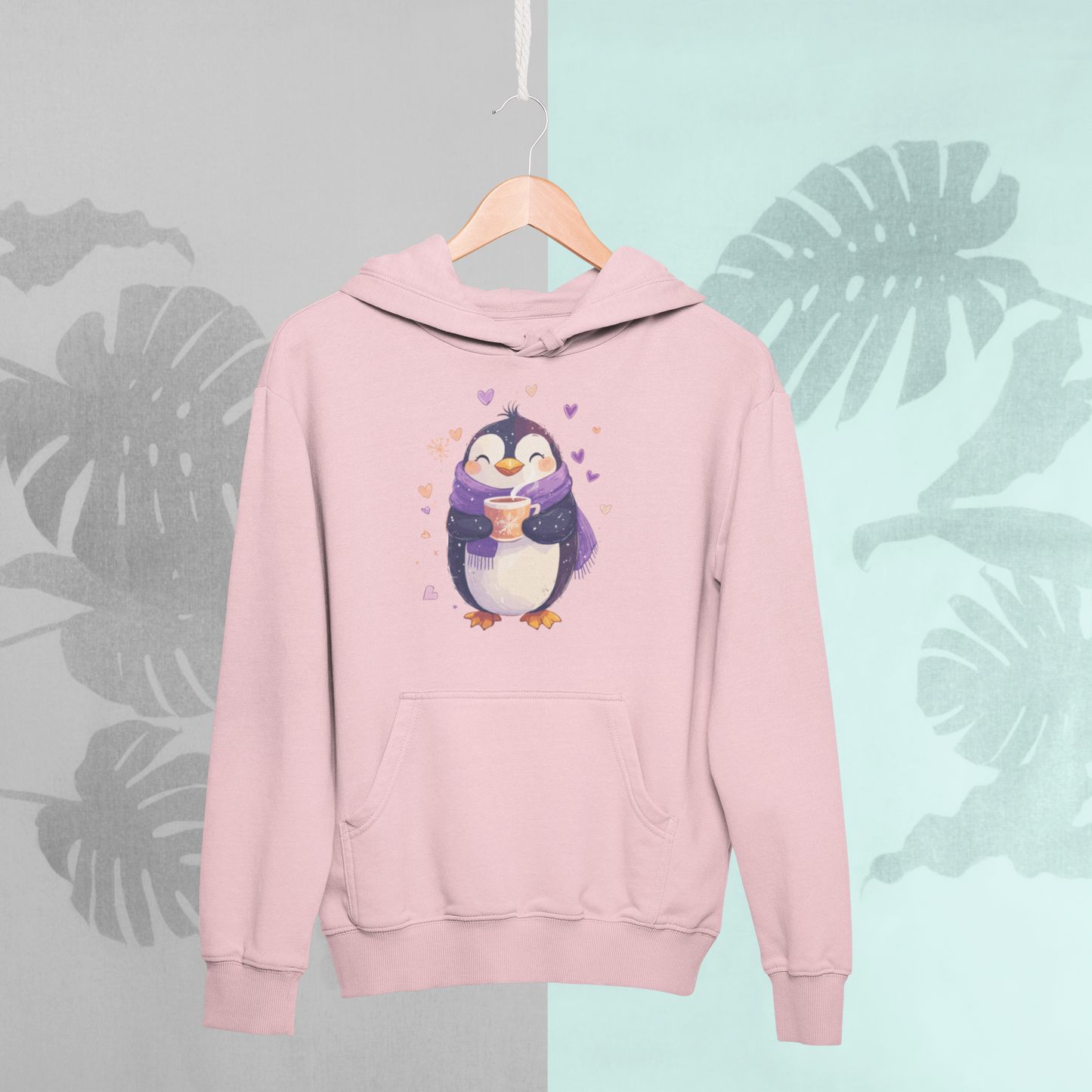 Cozy Penguin Sips