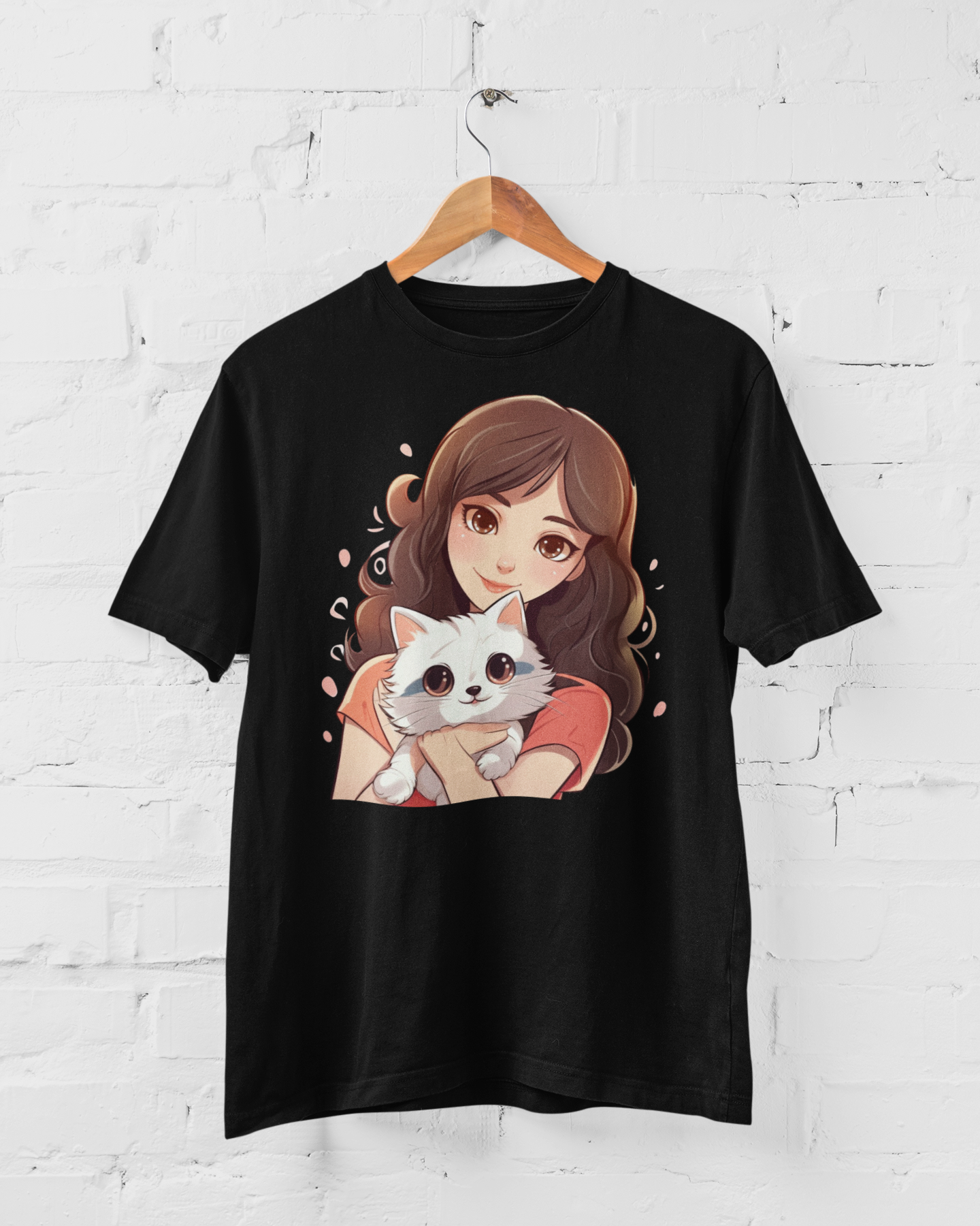 Cat In My Arms T Shirt