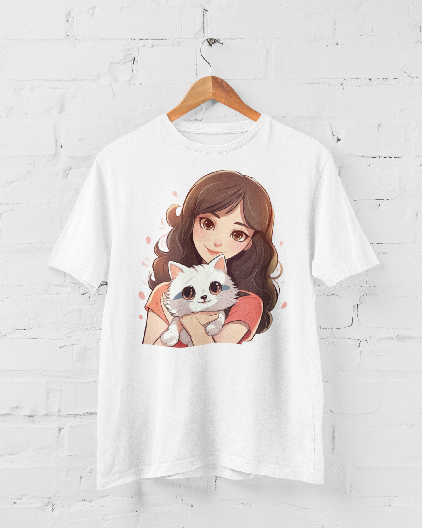 Cat In My Arms T Shirt