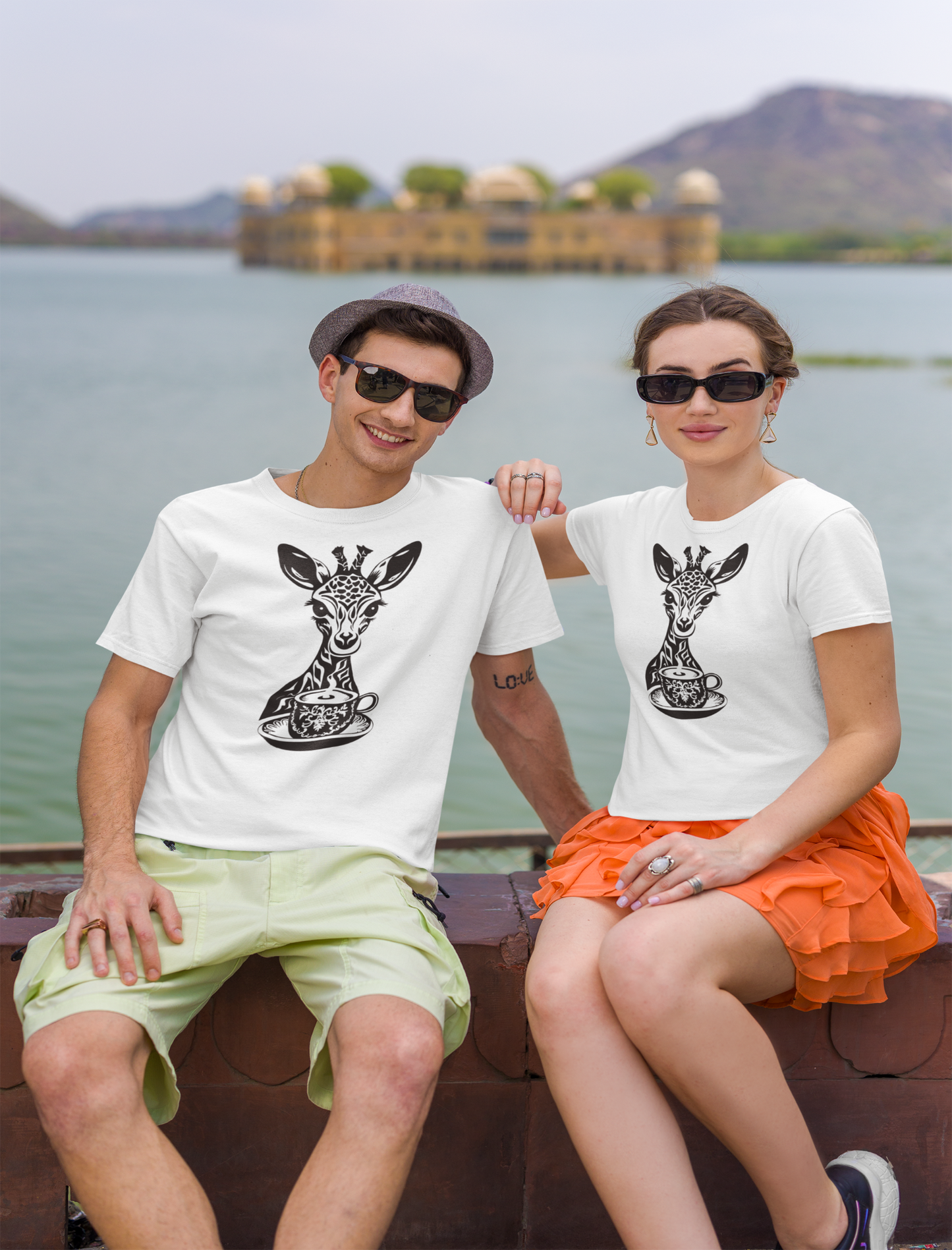 Deer Coffee T Shirt