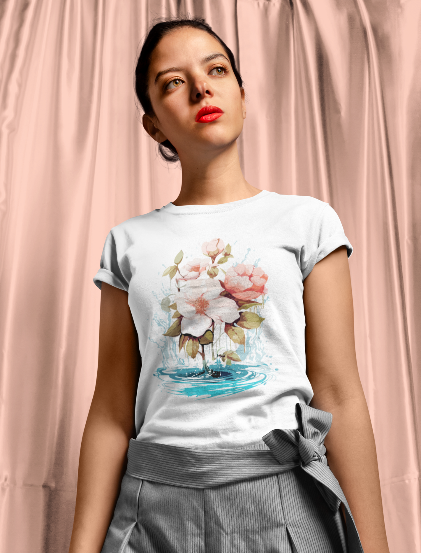 Floral Watercolors T Shirt