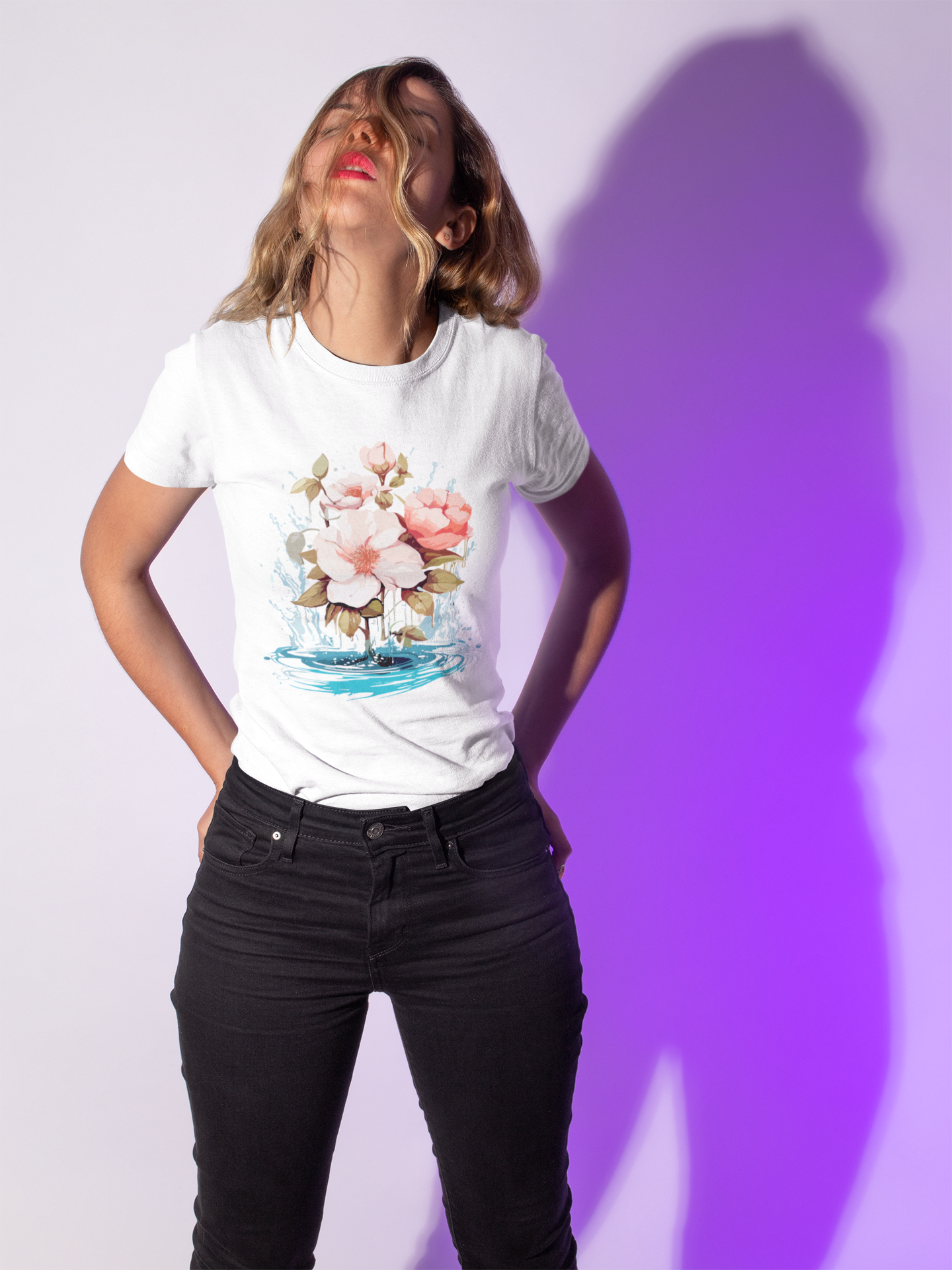 Floral Watercolors T Shirt