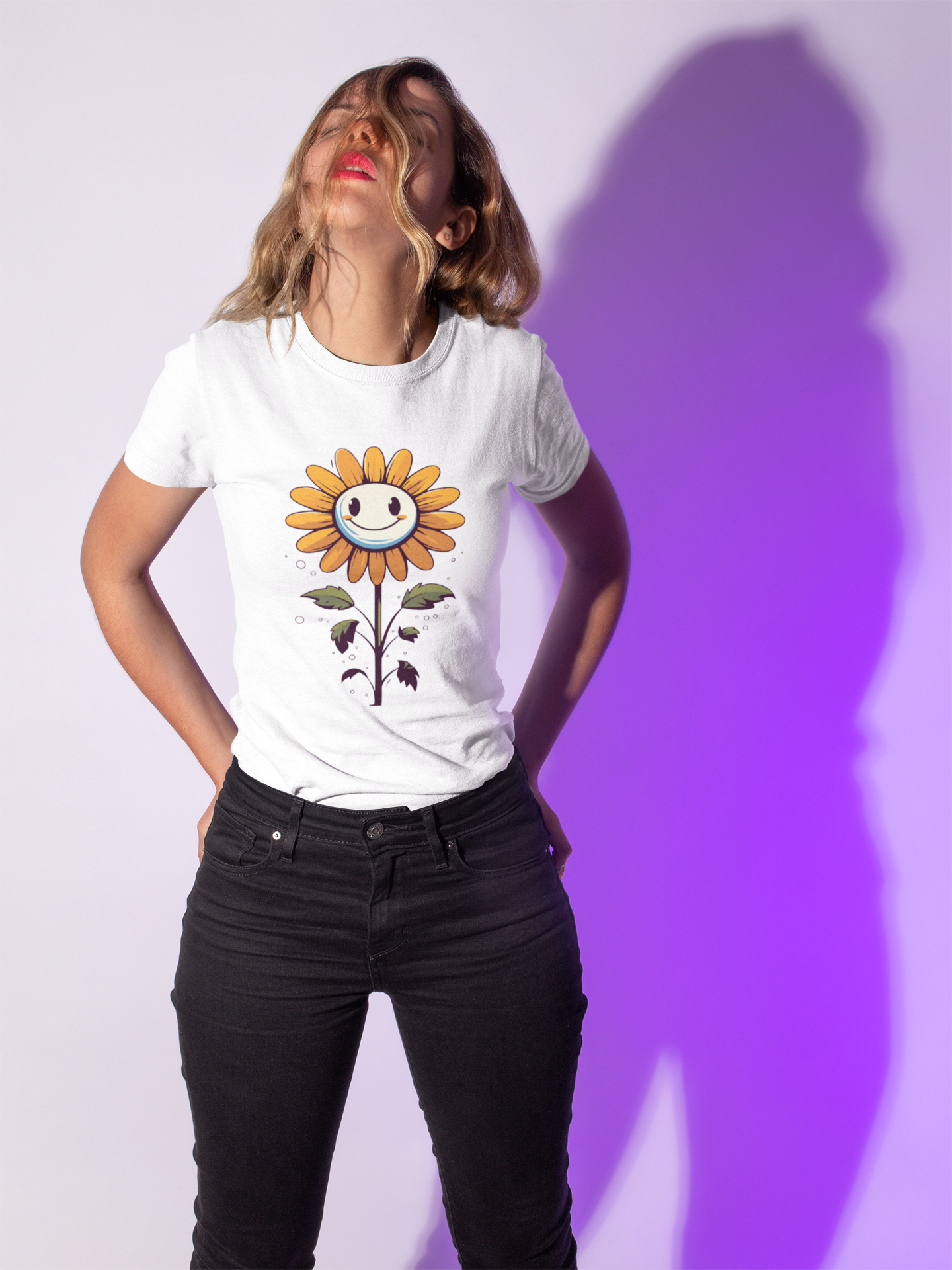 Smiling Flower T Shirt