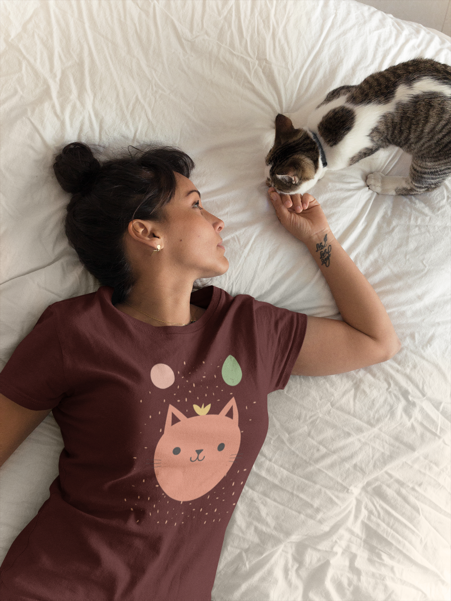 Cute Cat T Shirt