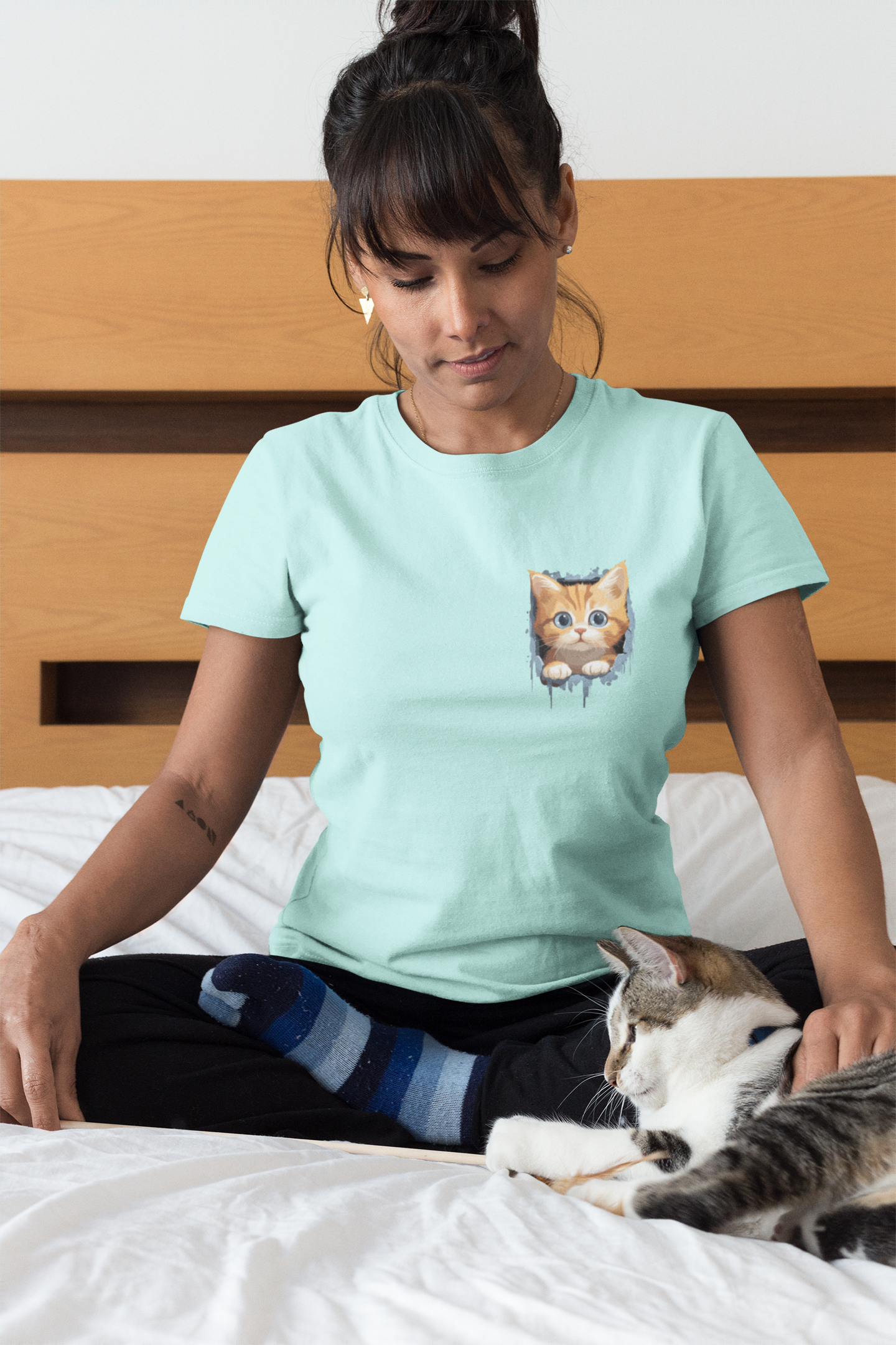 Cat In My Heart T Shirt